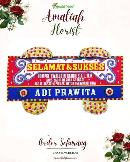 Papan Bunga Ucapan Selamat pungkur
